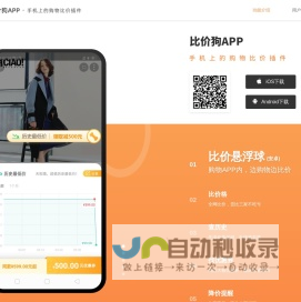 比价狗APP——手机上的购物比价插件