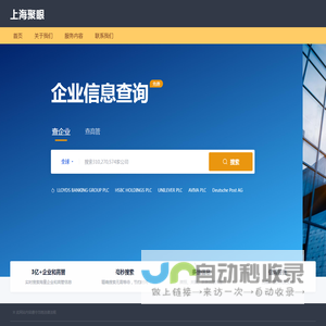 上海聚眼 - 企业查询平台_查企业、查高管