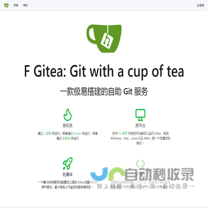 F Gitea: Git with a cup of tea