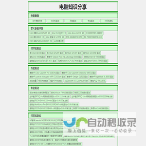 电脑知识分享-各类IT技术教程内容分享