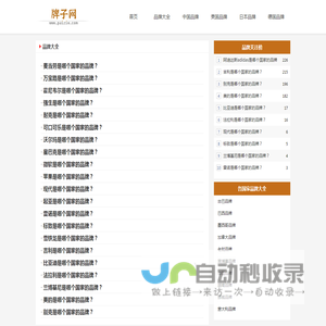 牌子网 - 品牌归属地查询 www.paiziw.com