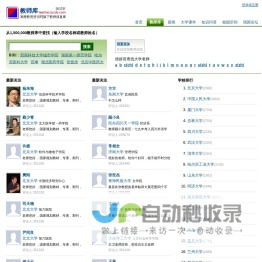大学老师_大学教师库_高等教育资讯网_全国3000所高校100多万大学老师信息