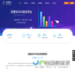 SEO-网站优化-百度关键词推广-快速排名-迅捷云网络优化平台