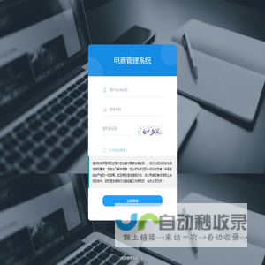 电商管理系统-管理登录
