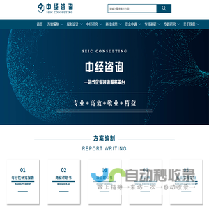 可行性研究报告,可行性报告,可研报告-中经咨询