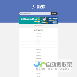 子域名查询 查子域名 查子站 子域名大全 二级域名查询 查子域